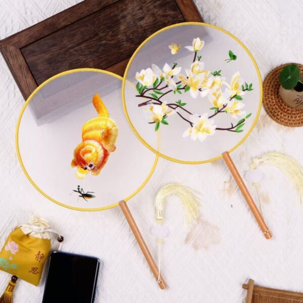 Suzhou Embroidery Handheld Fan