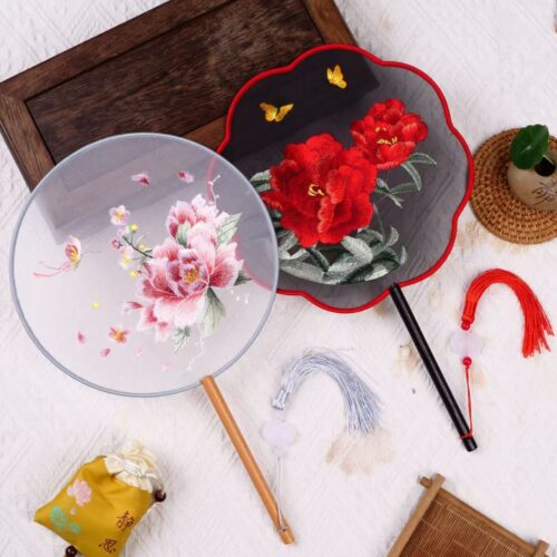 Suzhou Embroidery Handheld Fan